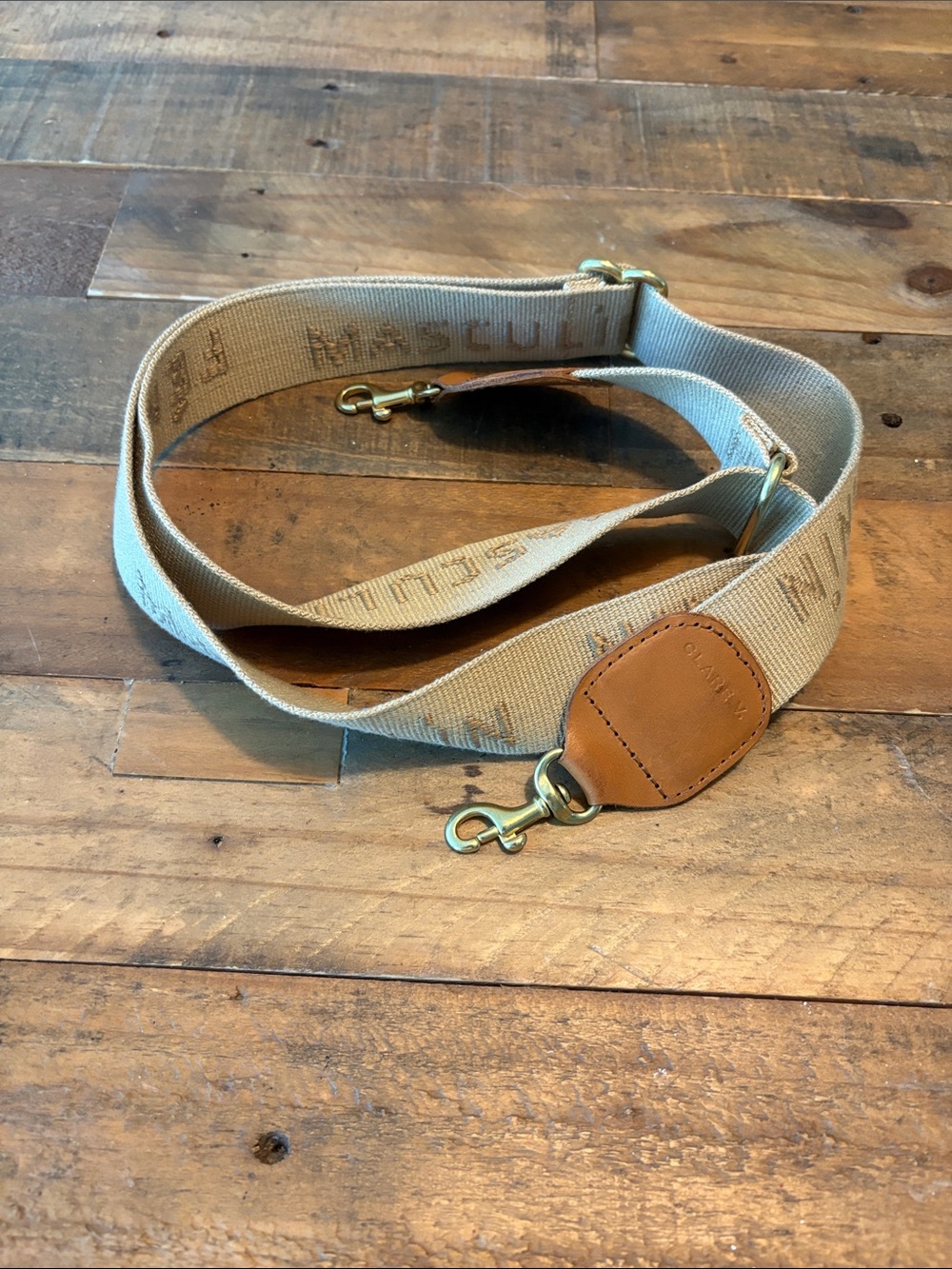 Clare V masculin feminin adjustable bag strap - Picture 5 of 6